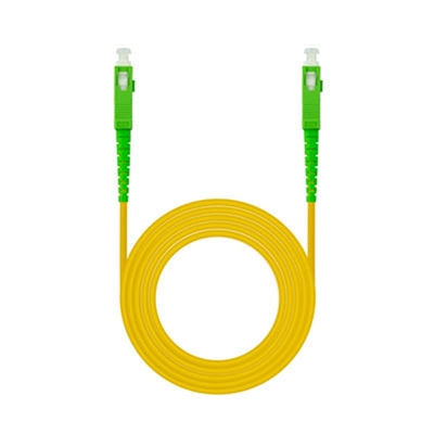 Nanocable Cable Fibra Scapc Lszh Amarillo 10m